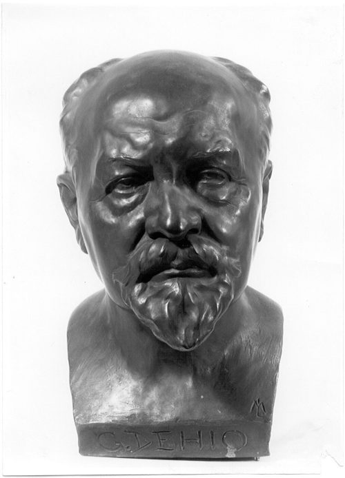 Max Lange (Künstler*in), Bildnisbüste Prof. Dr. Georg Dehio, 1929