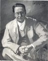 Porträt von Heinrich Spoerl, gemalt von Leo v. König 1941