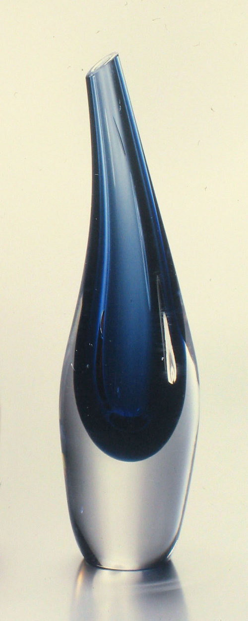 Tapio Wirkkala (Entwurf), kleine Flaschenvase, um 1950/1951