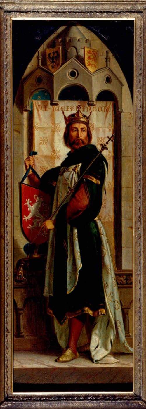 Alfred Rethel, Philipp von Schwaben, 1840, Kunstpalast, Düsseldorf, Inv.-Nr. M 4042