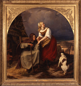 Emil Ebers, Aufziehendes Gewitter, 1831, Kunstpalast, Düsseldorf, Inv.-Nr. M 2008