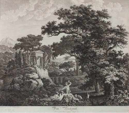 Carl Wilhelm Kolbe der Ältere (Künstler*in), Das Bachanal, 1800