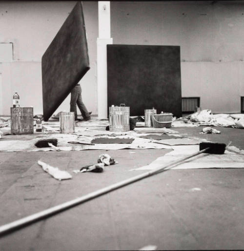 Erika Kiffl (Fotograf*in), Gotthard Graubner, Kunstpalast, Düsseldorf, 1977, 1977