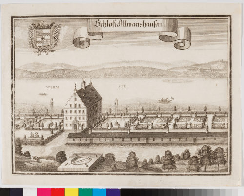 Michael Wenig (Kupferstecher*in), Schloss Allmannshausen, 1701