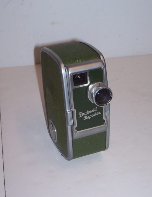 Dralowid Reporter, 8-mm-Film-Kamera, Steatit-Magnesia AG, Porz am Rhein, 1953