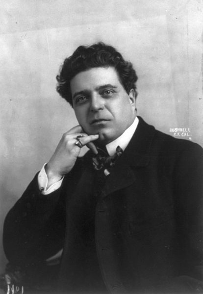 Pietro Mascagni (1863-1945), italienischer Komponist