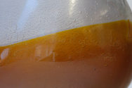 Detail mit Inschrift