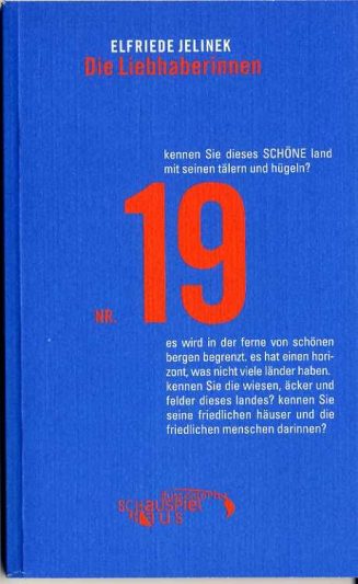 Programmheft "Die Liebhaberinnen" von Elfriede Jelinek. Premiere am 14.12.2002 im Kleinen Haus, ...