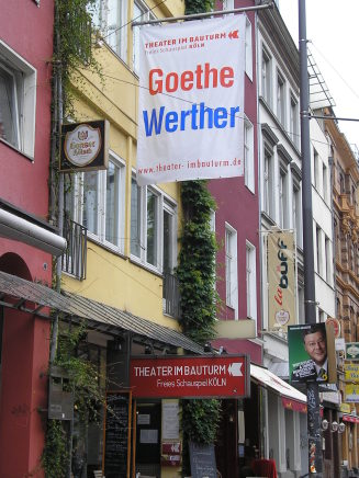 Theater im Bauturm, Köln, Aachener Straße, 2009.