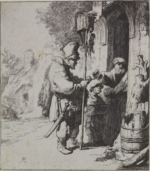 Rembrandt Harmenszoon van Rijn (Inventor*in), Der Rattengiftverkäufer, nach 1632