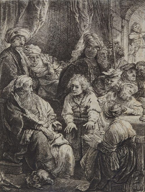 Rembrandt Harmenszoon van Rijn (Künstler*in), Joseph erzählt seinen Traum, 1638