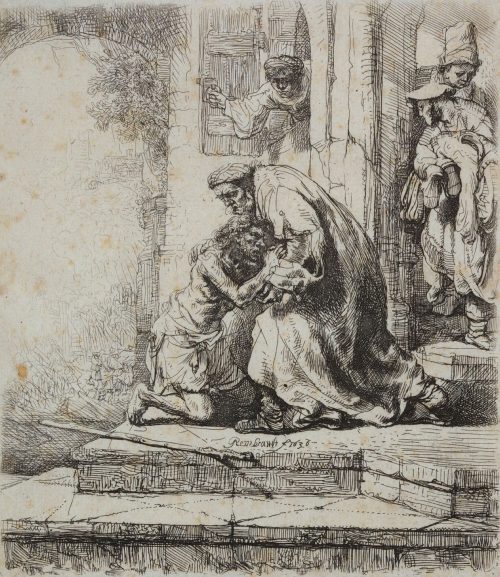 Rembrandt Harmenszoon van Rijn (Künstler*in), Die Rückkehr des verlorenen Sohnes, 1636