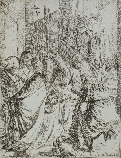 Rembrandt Harmenszoon van Rijn (Künstler*in), Die Beschneidung, um 1625