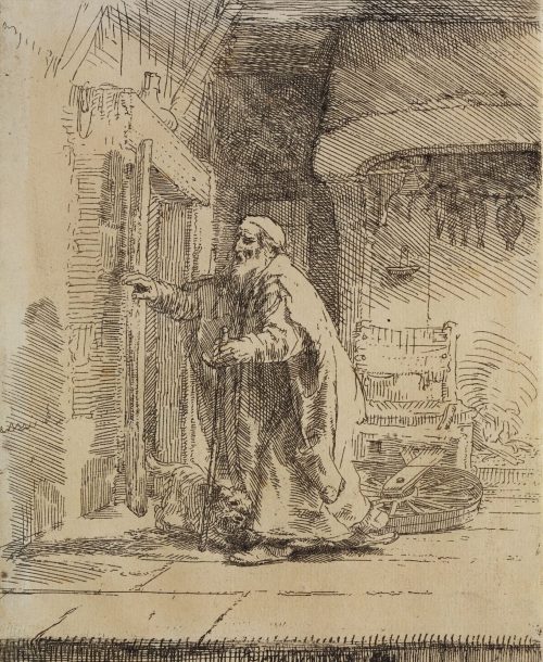 Rembrandt Harmenszoon van Rijn (Künstler*in), Der blinde Tobit, 1651