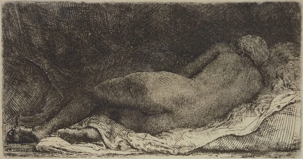 Liegende nackte Frau ("La Negresse Couché")