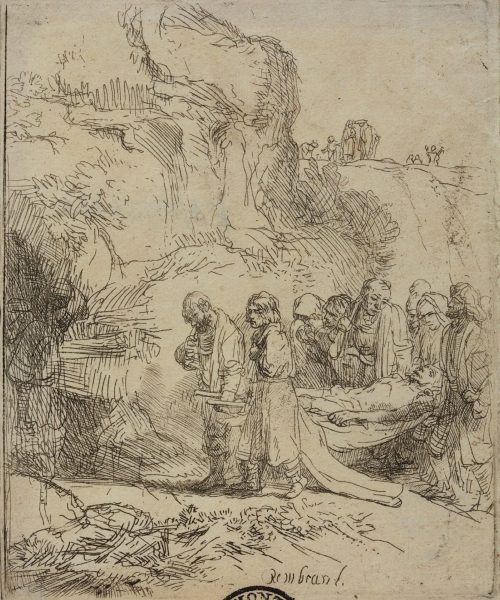 Rembrandt Harmenszoon van Rijn (Künstler*in), Grablegung Christi, um 1645