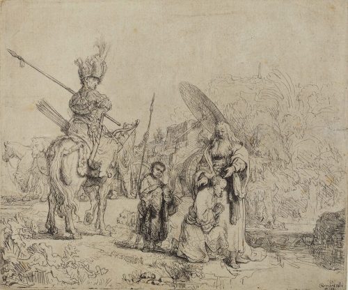 Rembrandt Harmenszoon van Rijn (Künstler*in), Die Taufe des Eunuchen, 1641