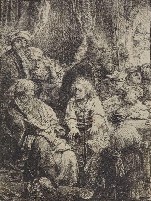 Rembrandt Harmenszoon van Rijn (Künstler*in), Joseph erzählt seine Träume, 1638