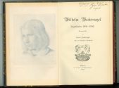 Titelblatt von Wilhelm Wackernagel Jugendjahre 1806 - 1833