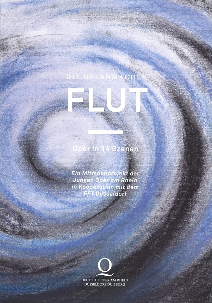 Programmheft "Flut" - Premieren am 14. November 2017 - Theater Duisburg und am 20. Dezember 201 ...