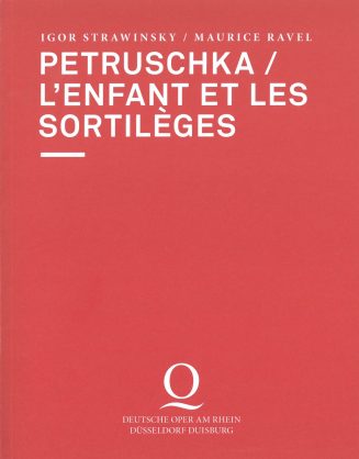 Programmheft zu "Petruschka" von Igor Strawinsky / "L'Enfant et les Sortilèges" von Maurice Rav ...