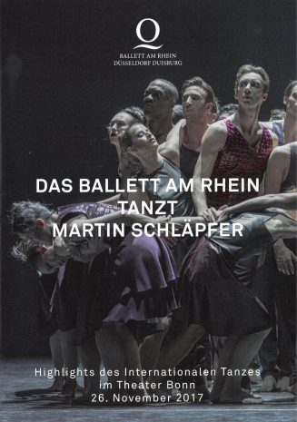 Programmheft "Das Ballett am Rhein tanzt Martin Schläpfer" - Highlights des Internationalen Tan ...