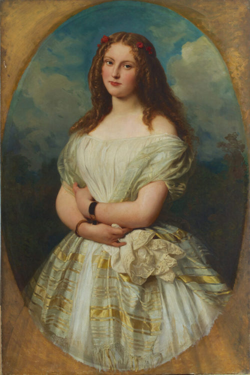 Carl Ferdinand Sohn, Bildnis der Gräfin Bocholt, um 1850, Kunstpalast, Düsseldorf, Inv.-Nr. M 4 ...