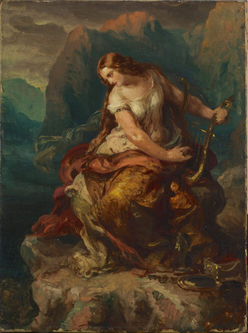 Carl Ferdinand Sohn, Loreley, 1852-53, Kunstpalast, Düsseldorf, Inv.-Nr. M 4118