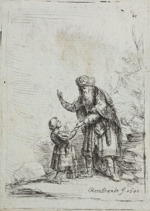 Ludwig Wilhelm Busch (Künstler*in), Abraham und Isaak, um 1750