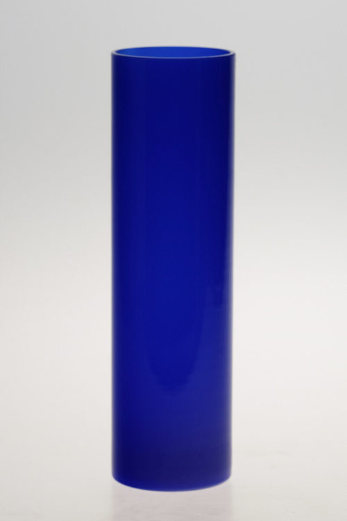 Unbekannt (Ausführung), Blaue Stangenvase, um 1960