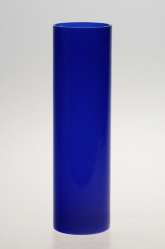 Blaue Stangenvase