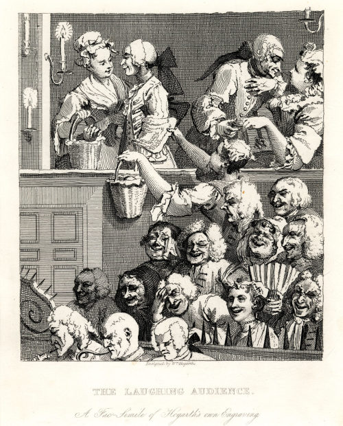 The Laughing Audience. A Fac-Simile of Hogarth's own Engraving