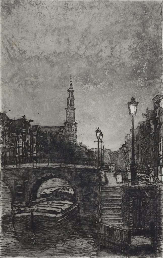 Die Amsterdamer Prinsengracht