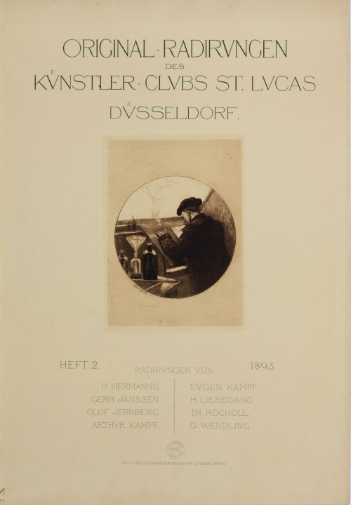 Arthur Kampf (Künstler*in), Der Radierer, 1893