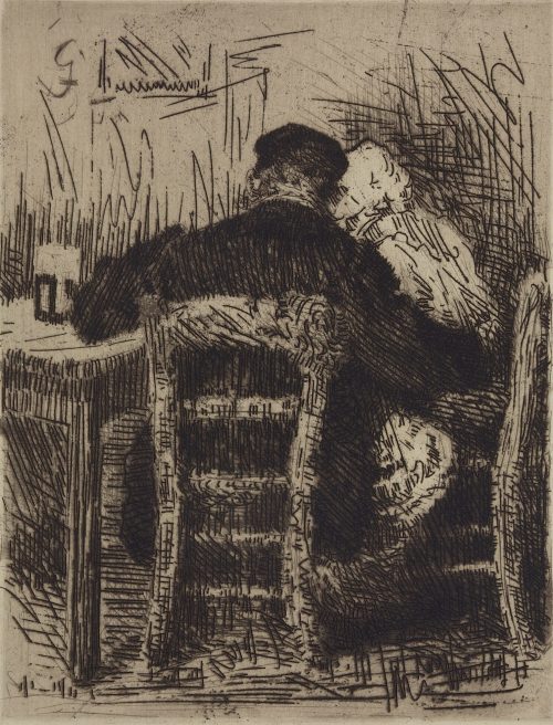 Gerhard Janssen (Künstler*in), Die beiden Alten, 1894