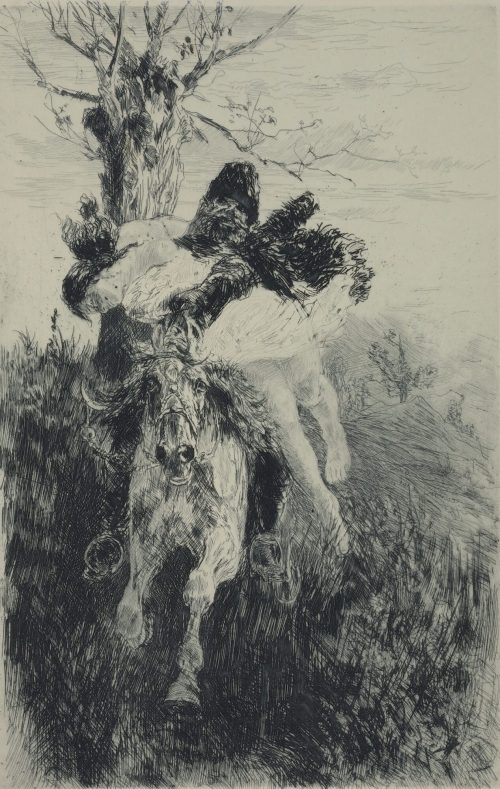 Theodor Rocholl (Künstler*in), Der Raub, 1893