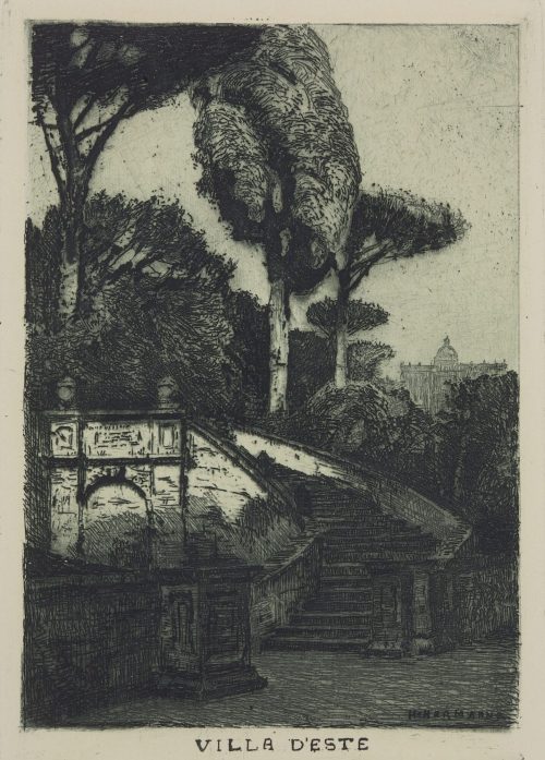 Heinrich Hermanns (Künstler*in), Villa d'Este, 1894