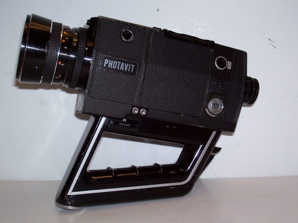 Photavit S8 De Luxe, Super-8-Kassetten-Filmkamera, Chinon Japan, Vertrieb Foto Quelle, um 1973