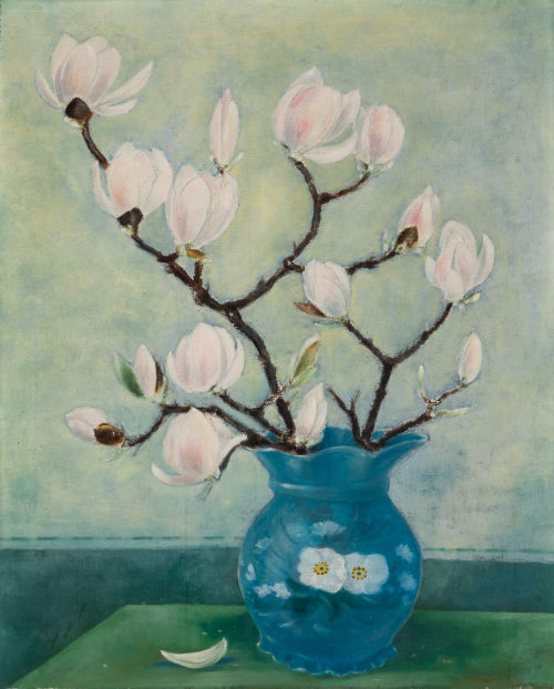 Carl Lauterbach (Künstler*in), Magnolien, um 1937