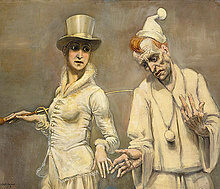 Gert H. Wollheim (Künstler*in), Reiterin und Clown, 1928