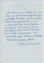 Brief von Tilla Durieux an Hein Kohn, 1962, 2. Seite