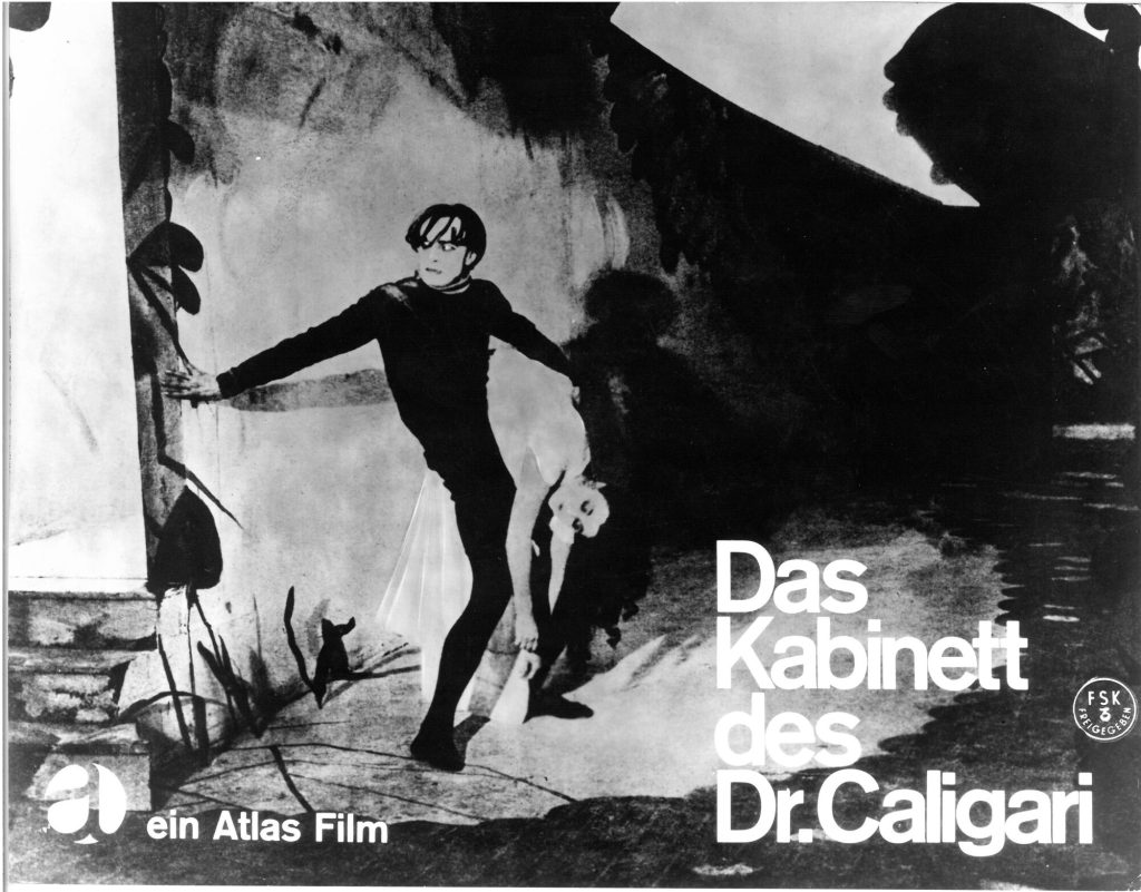 Aushangfoto, Atlas-Film zu "Das Kabinett des Dr. Caligari" von Robert Wiene.