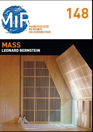 Programmheft (Umschlag) zu "Mass" von Leonard Bernstein. Premiere am 6.10.2018 im Großen Haus,  ...