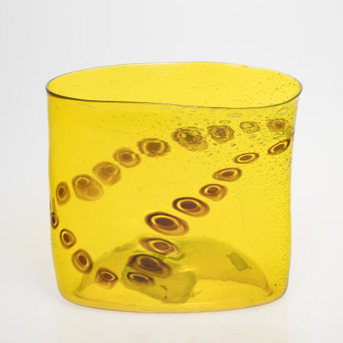 A.VE.M. (Hersteller*in), Gelbe Vase, um 1960