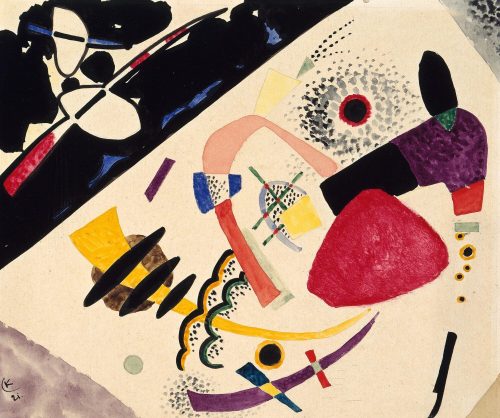 Wassily Kandinsky (Künstler*in), Roter Fleck II, 1921