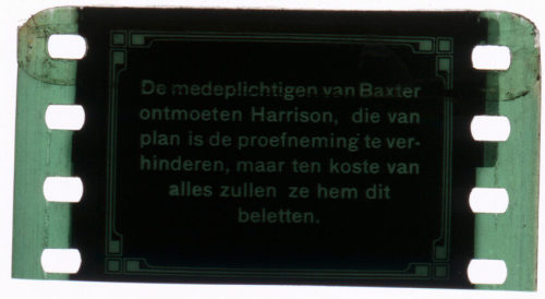 Filmkader zeigt Einzelbild des Films.