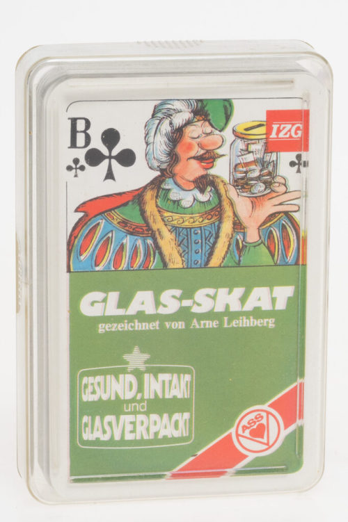 Werbe-Skatspiel der Glasindustrie, o.J. (um 1980)