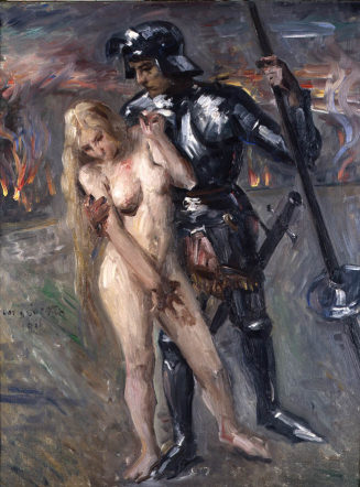 Lovis Corinth, Frauenraub (Kriegsbeute), 1911, Inv.-Nr. M 4480