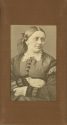 Clara Schumann, Fotografie von Carl von Jagemann, 1866