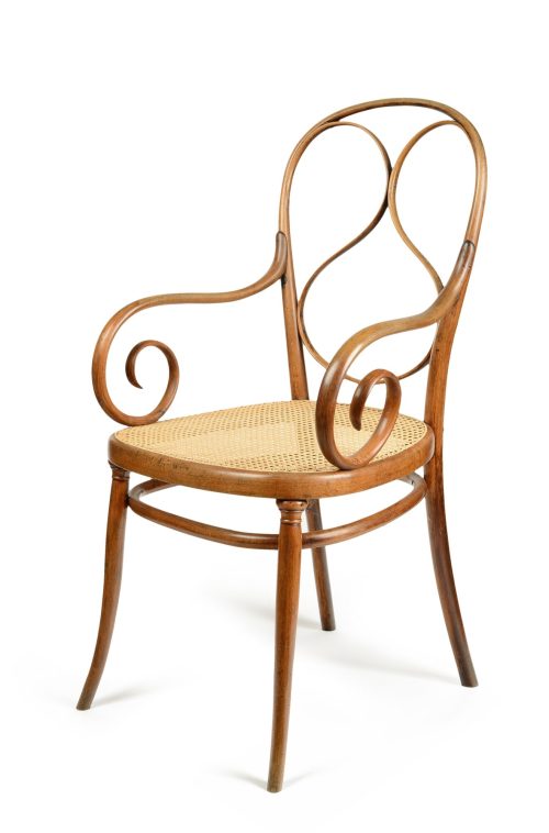 Gebrüder Thonet (Entwurf), Fauteuil Nr. 1, ca. 1865